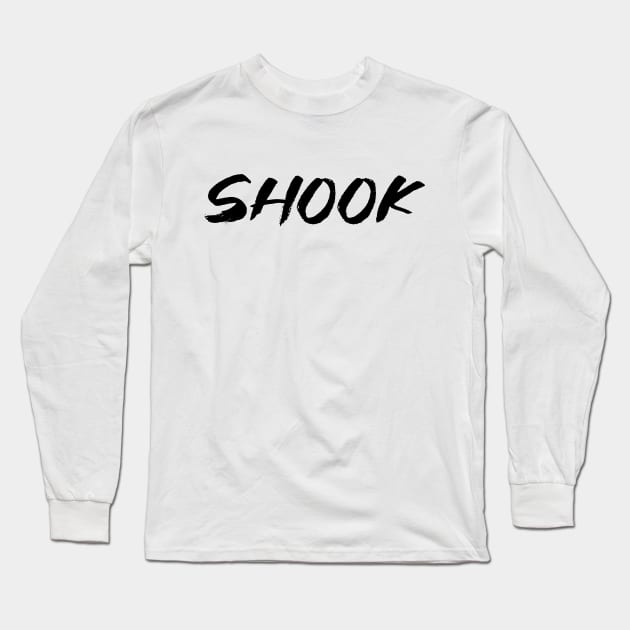 Shook Long Sleeve T-Shirt by MandalaHaze